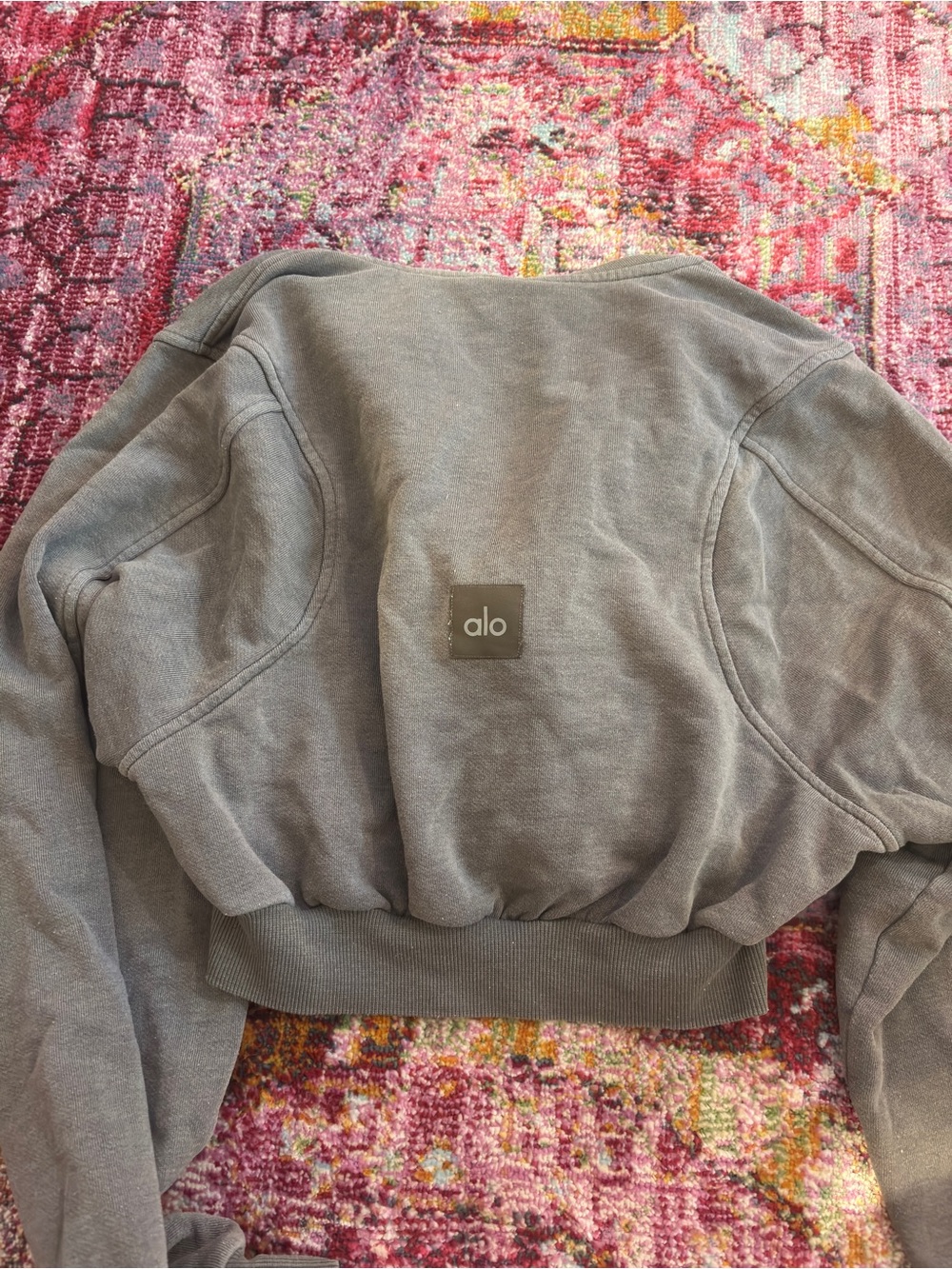 Alo Cropped Sweatshirt